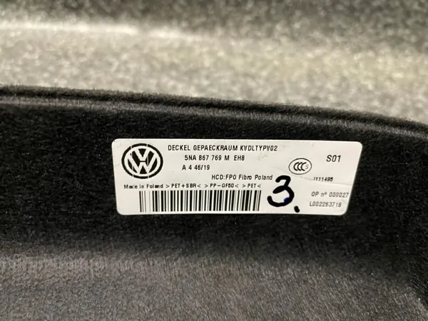 OEM bovenste achterste bagagerek VW TIGUAN II image 4