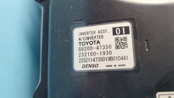 Toyota Inverter G9200-47350 voor Corolla Hybrid 1.8 image 5