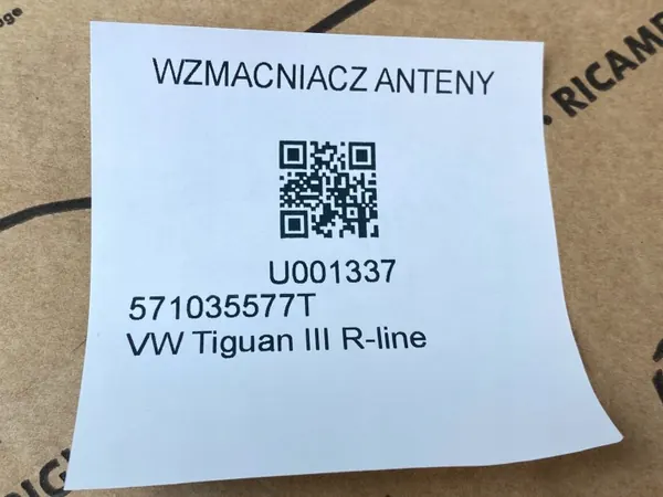 Amplificateur Antenne OEM 571035577T pour VW Touran III image 5