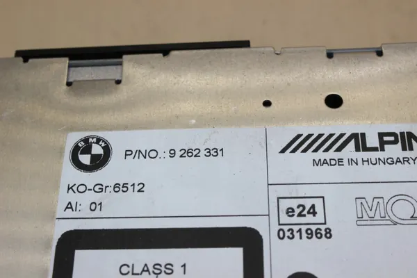 Radio Navigation Alpine OEM 92623310 pour BMW image 4