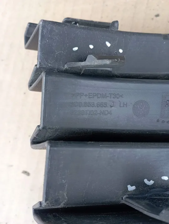 Grade de Farol de Neblina Esquerdo VW POLO 6C 6C0941661D image 8