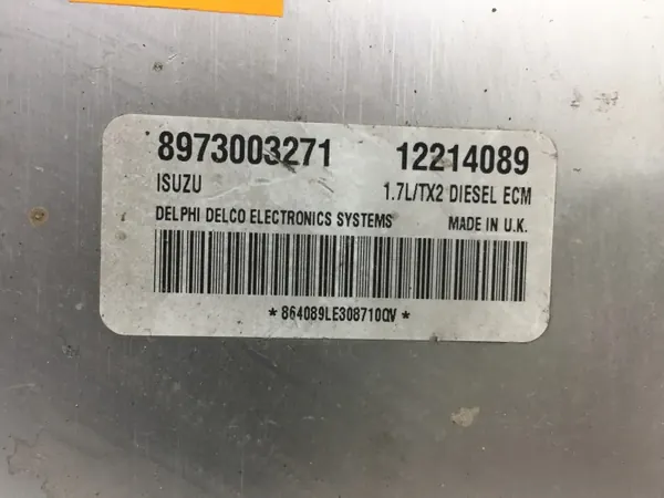 Módulo de control OEM 12214089 para Opel - Usado image 3
