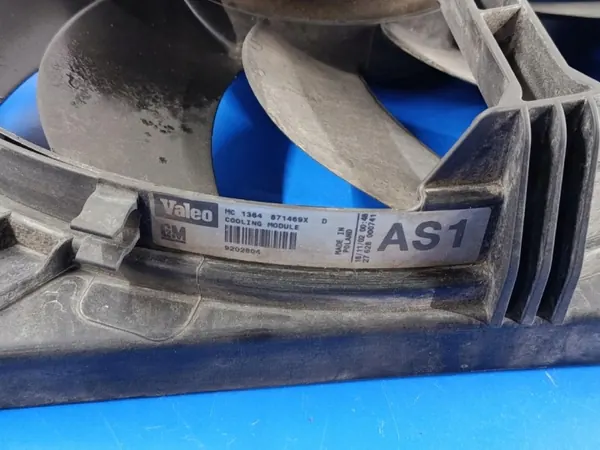 Radiatorventilator Opel Vectra C 2.2 16V OEM 24410989 image 5