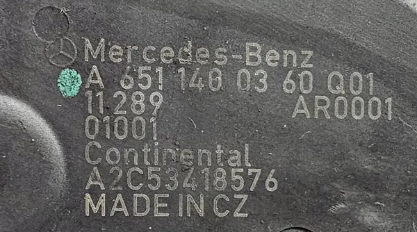 Válvula EGR Mercedes / Infiniti 2.2 CDI - A6511400360 image 3