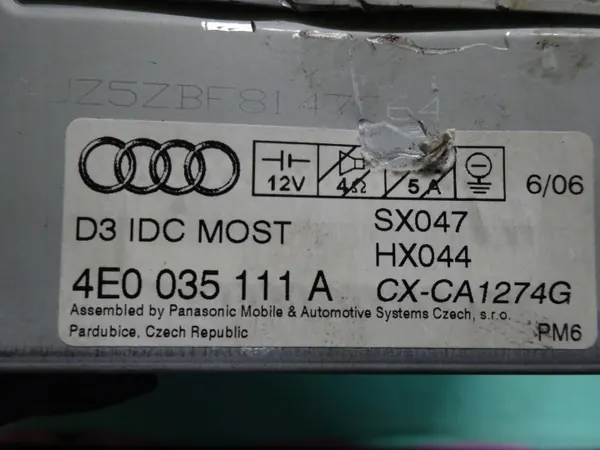 Audi A6 C6 CD-Wechsler OEM 4E0035111 4E0910111F image 6
