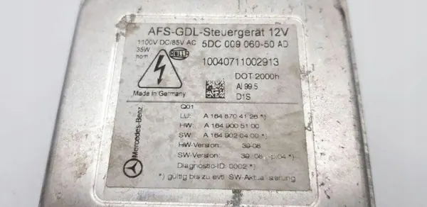 Balastro Bi-Xenon Mercedes OEM A1648704126 - Peça OE image 4