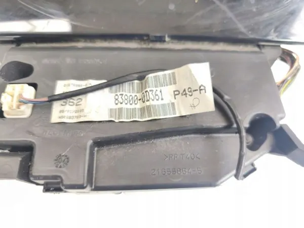 Nopeusmittari Toyota Yaris I P1 OEM 83800-0D361 image 6