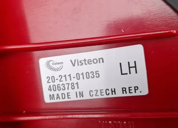 Ford MONDEO 2005-07 vänster baklampa original image 3