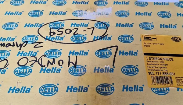 Ford MONDEO 2005-07 vänster baklampa original image 4