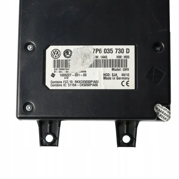VW Bluetooth-modul OEM 7P6035730D för Golf Mk6/Passat B7 image 3