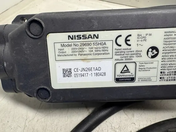 Cable de carga Nissan Leaf I OEM 296905SH0A image 8