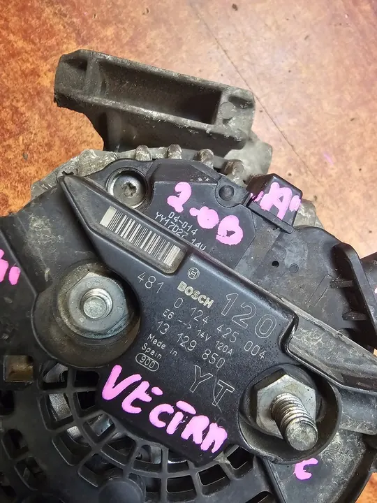 Vaihtovirtageneraattori Opel Vectra C 2.0 0124425004 image 4