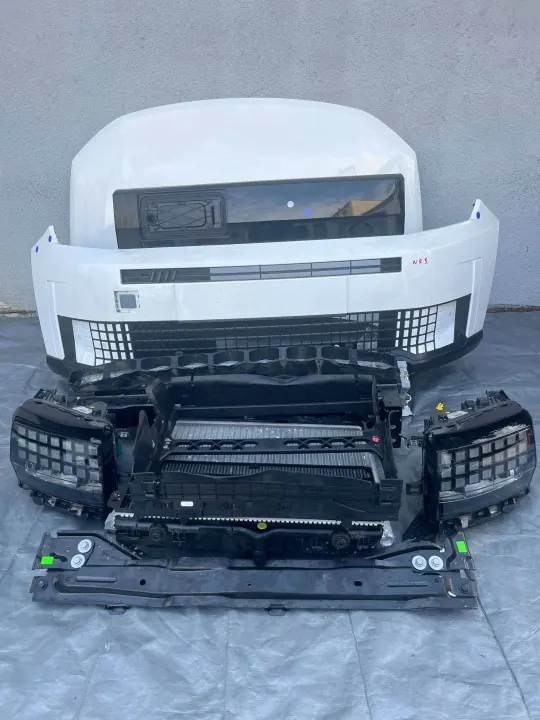 Fiat Grande Panda Etupuskuri, Konepelti, Valot, Ritilä Sett image 2