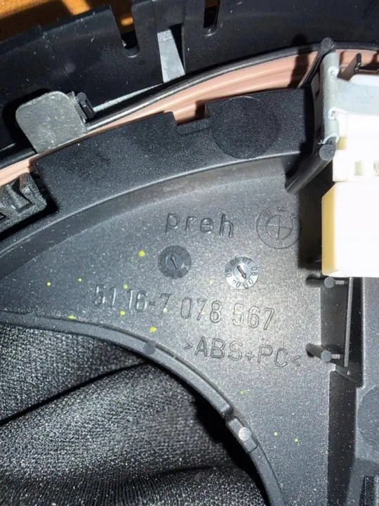BMW 7078567 Versnellingspook Frame Tas Gebruikt image 4