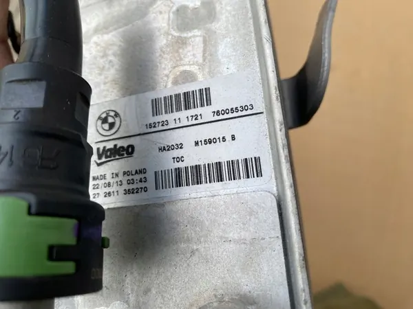 BMW F20 F21 F30 F31 F32 F33 Intercambiador de calor 7600553 image 4