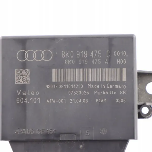 Módulo de Estacionamento Audi ECU 8K0919475C - Usado image 4