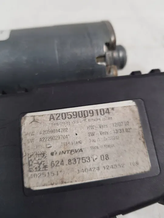 Mercedes-Benz Schiebedachmotor OEM A2059009104 image 3