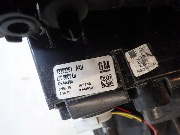 OPEL ZAFIRA C VÄNSTER BAKLYKT LED 13292361 image 3