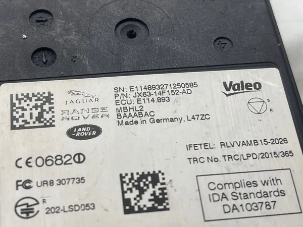 Radar Module JAGUAR XF 260 F-PACE X761 JX6314F152AD image 5