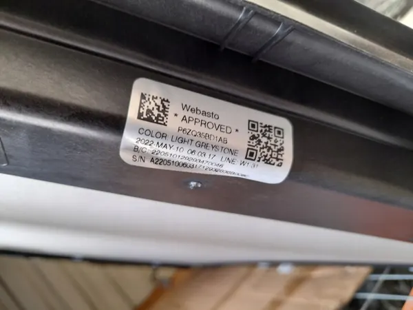 Toit Panoramique Dodge RAM V Store Clair OEM 6ZQ35BD1AB image 10