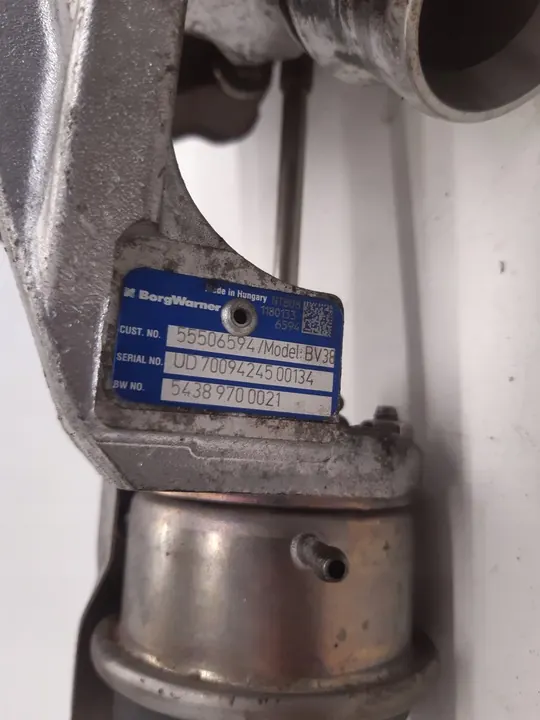 Turboalimentador 55506594 Opel Mokka A 1.6 CDTI image 3