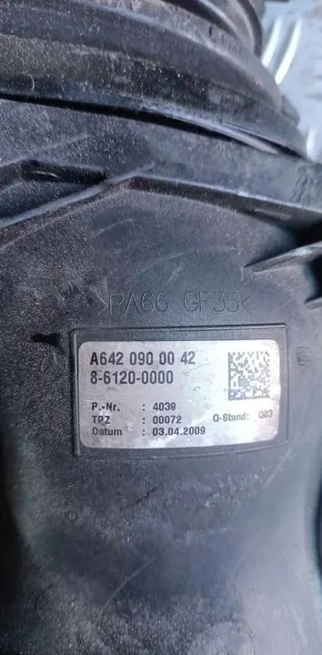 MERCEDES W212 W164 W207 W204 Luchtmassameter OEM A6420900042 image 4