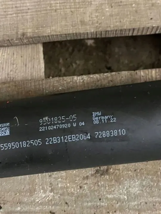 BMW M3 G80 M4 G82 Achter aandrijfas OEM 9501825 image 3