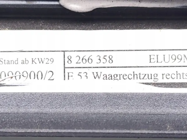 Pare-soleil BMW X5 OEM 8266358 - Porte arrière image 7