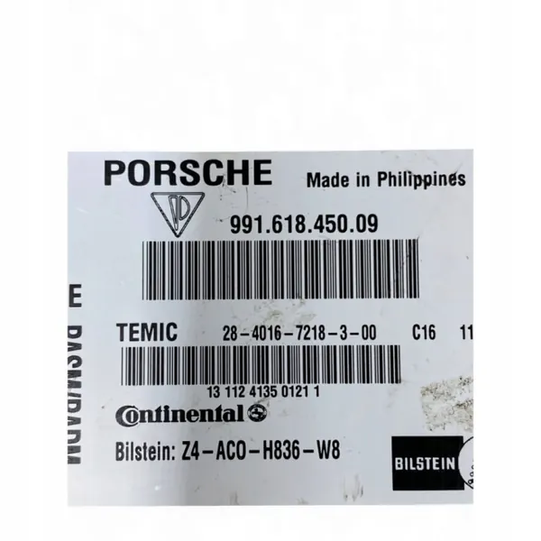 Porsche 991 luftfjädringsmodul 99161845009 image 3