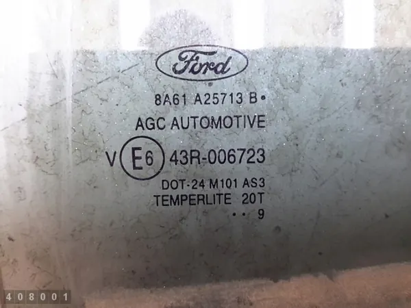 Cristal de puerta Ford Fiesta OEM e643r006723 - Usado image 3