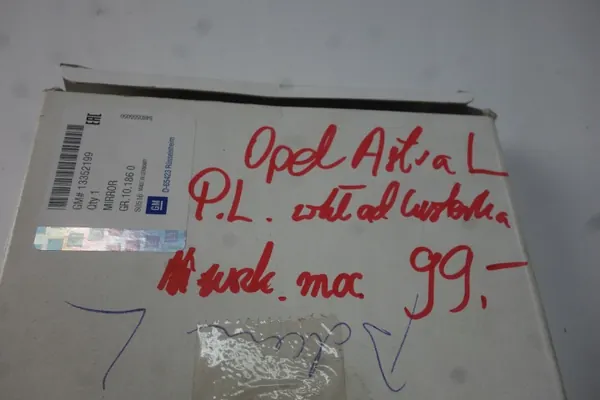 Vidro espelho esquerdo OEM G459N1050000B para Opel Astra L image 5