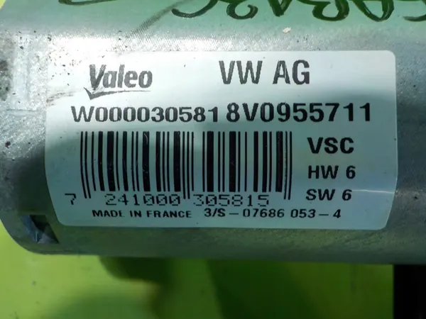 Heckwischermotor AUDI A3 8V III 1.4 TFSI 8V0955711 image 6