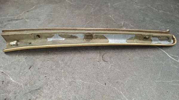 OEM oslona slupka lewy przod mercedes w116 - Gebruikt image 5
