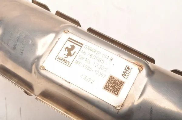 Uitlaatpijp Ferrari Portofino 3.9 F164 OEM 760985 image 10