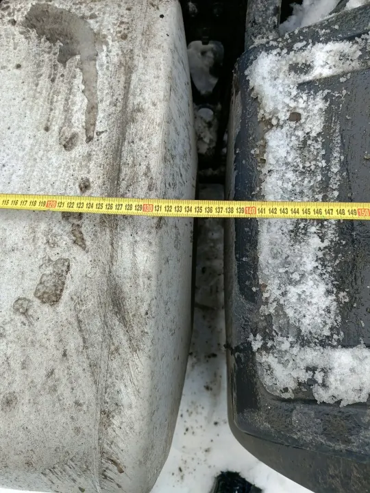 Vänster bränsletank MAN TGX E6 MEGA OEM 130X70X57 image 3