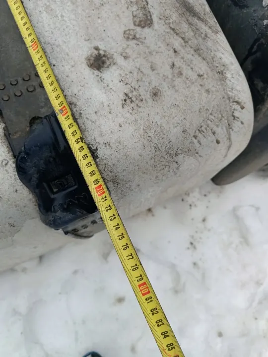 Vänster bränsletank MAN TGX E6 MEGA OEM 130X70X57 image 4