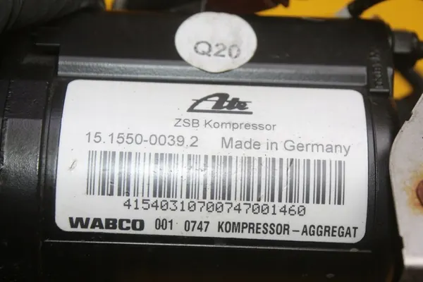 Compressore di Sospensione WABCO VW Phaeton 3D0616005L image 9