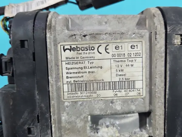 Calefactor estacionario Volvo S80 II OEM 9012495M 2006-2009 image 8