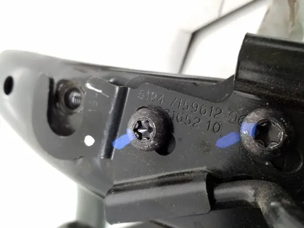 2008 BMW 3 E92 E93 Dobradiça do Teto Cabriolet 7159612 image 2