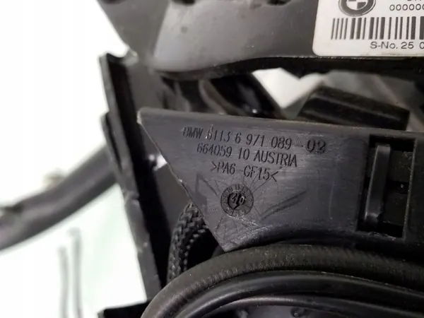 2008 BMW 3 E92 E93 Dobradiça do Teto Cabriolet 7159612 image 6