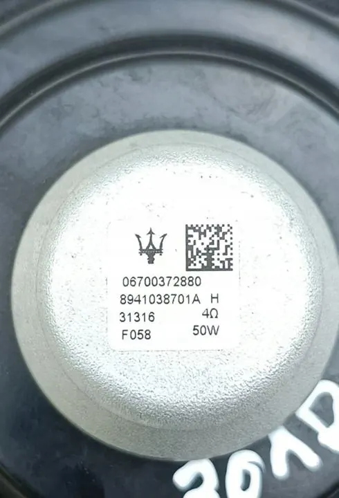Maserati Levante 17- Rechter Achterdeurluidspreker OEM 06700372880 image 8