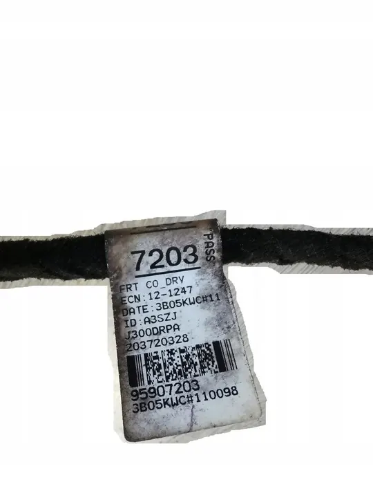 CHEVROLET CRUZE LIFT VERKABELUNG RECHTE VORDERTÜR 95907203 image 8