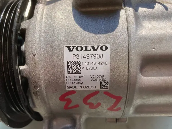 VOLVO XC60 II XC90 II 2.0 D Air Conditioning Compressor P31497908 image 2