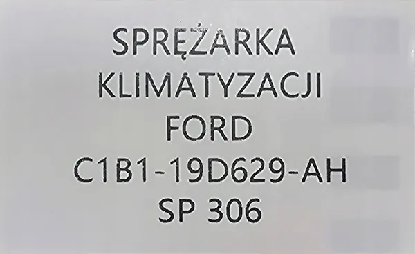 Ilmastointikompressori Ford Fiesta MK6 / B-Max / Transit image 6