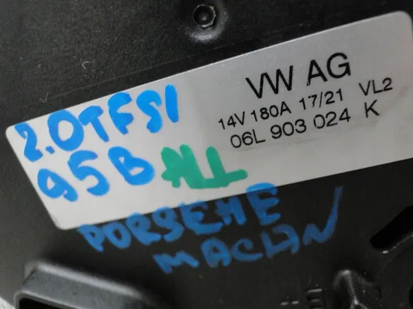 Generaattori Porsche Macan 2.0 TFSI image 4