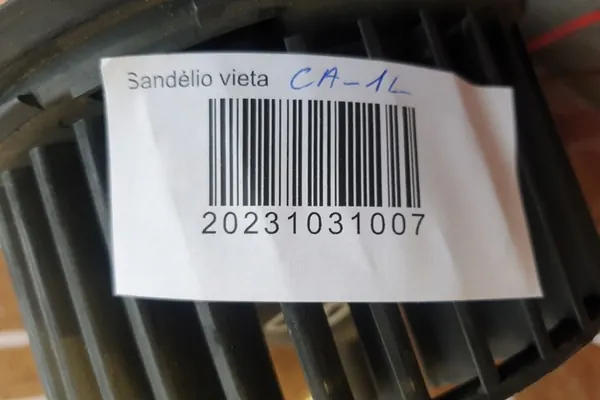 Motor de aquecimento SEAT IBIZA II 1.4L 1999 6N1819021 image 3