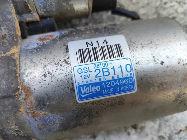 Motor de arranque 36100-2B110 KIA SOUL 1.6 GDI image 6