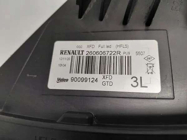 Vasen Full Led -lamppu Renault Talisman image 3