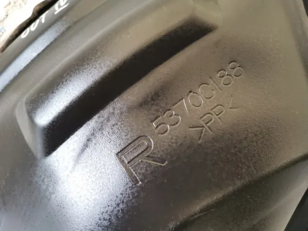 Para-lama dianteiro direito OEM 5370C188 para Mitsubishi Outlander image 5