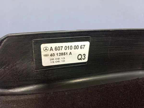 Cache-moteur Mercedes OEM A6070100067 pour Classe B W246 image 10